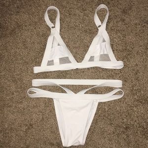 Zaful white bikini!
